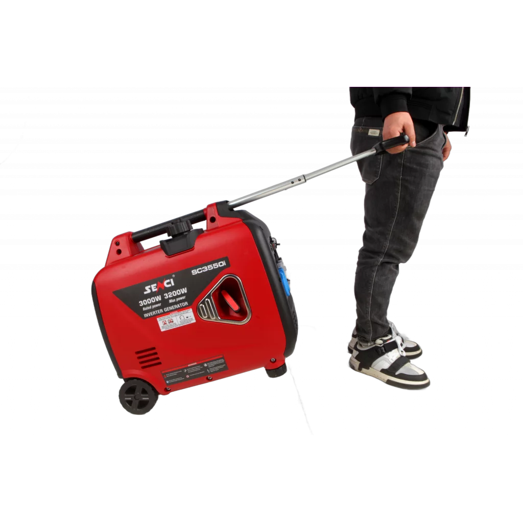 SENCI SC3550i Inverter Aggregat - Bensin - Max 3200W - Elektrisk start