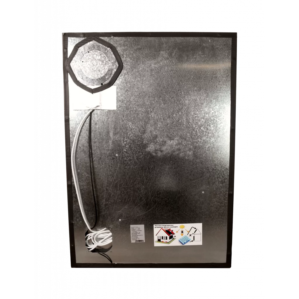 SKANBATT Solventilator SV-40 - LCD display - Motoriserte ventiler - 98m3/h luftvolum3