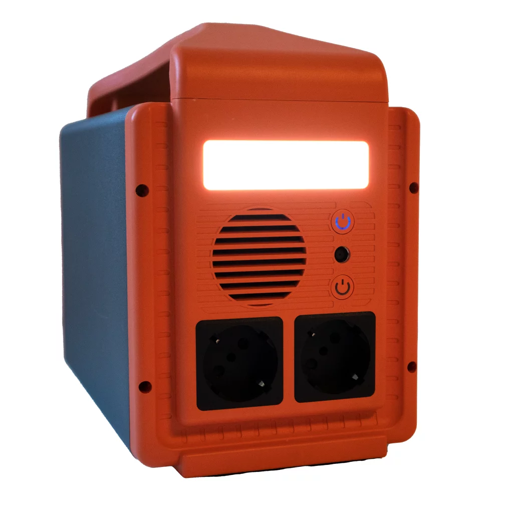 LITHIUM LPS 560Wh Power Supply med 600W Ren Sinus Inverter