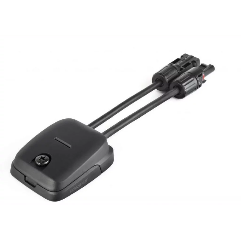 Scanstrut DS-HD6 SORT dobbel kabelgjennomføring