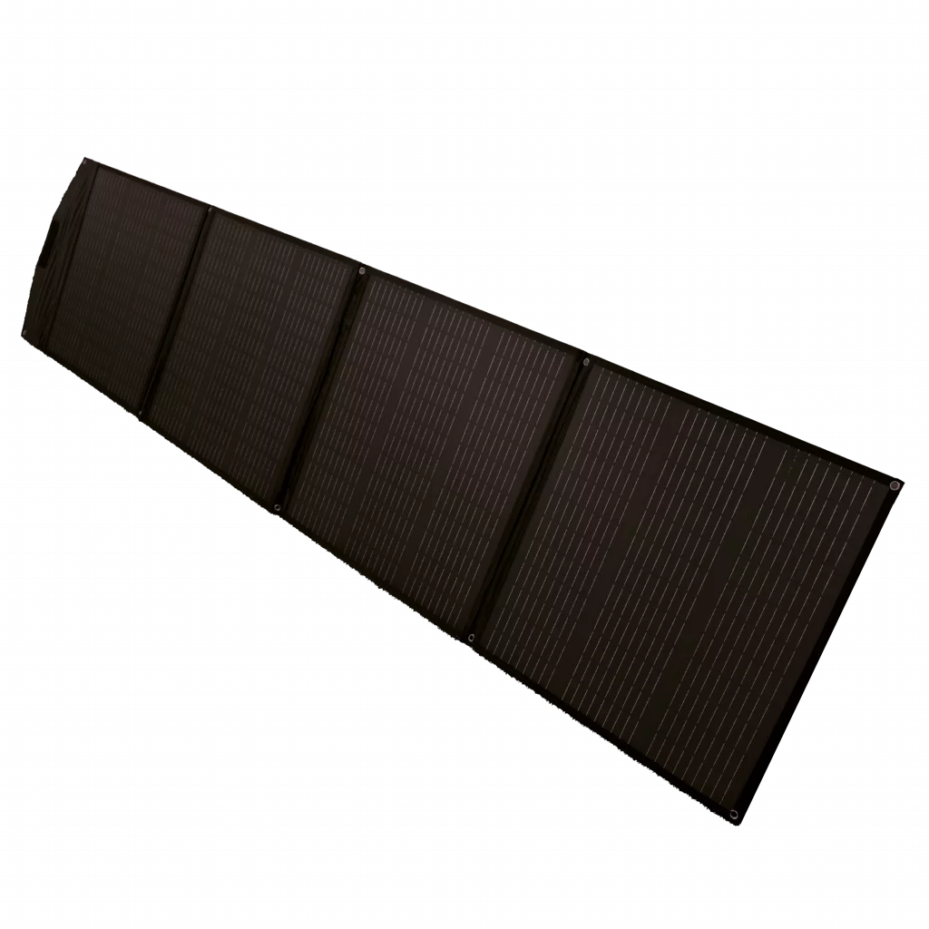 SKANBATT Sammenleggbart Solcellepanel 220W m/regulator (SMB-220W)