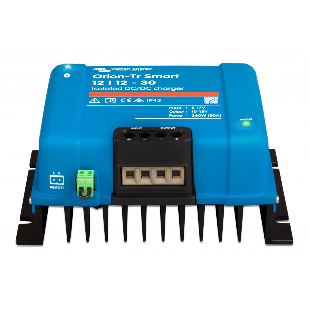 VICTRON Orion TR Smart DC-DC Lader 12>12V 30A (Galvanisk isolert)