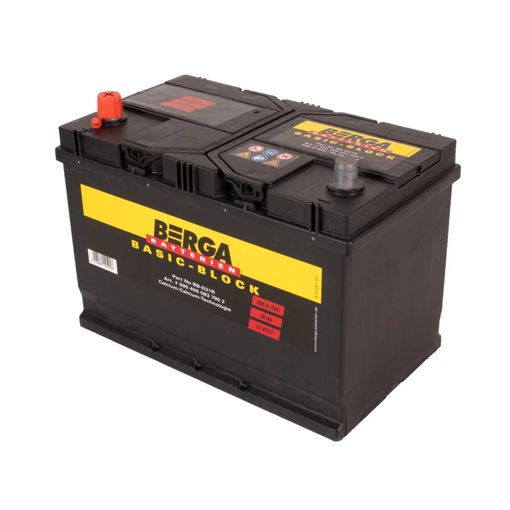 BERGA Basic Block 12V 95AH 830CCA (306/173/225mm)