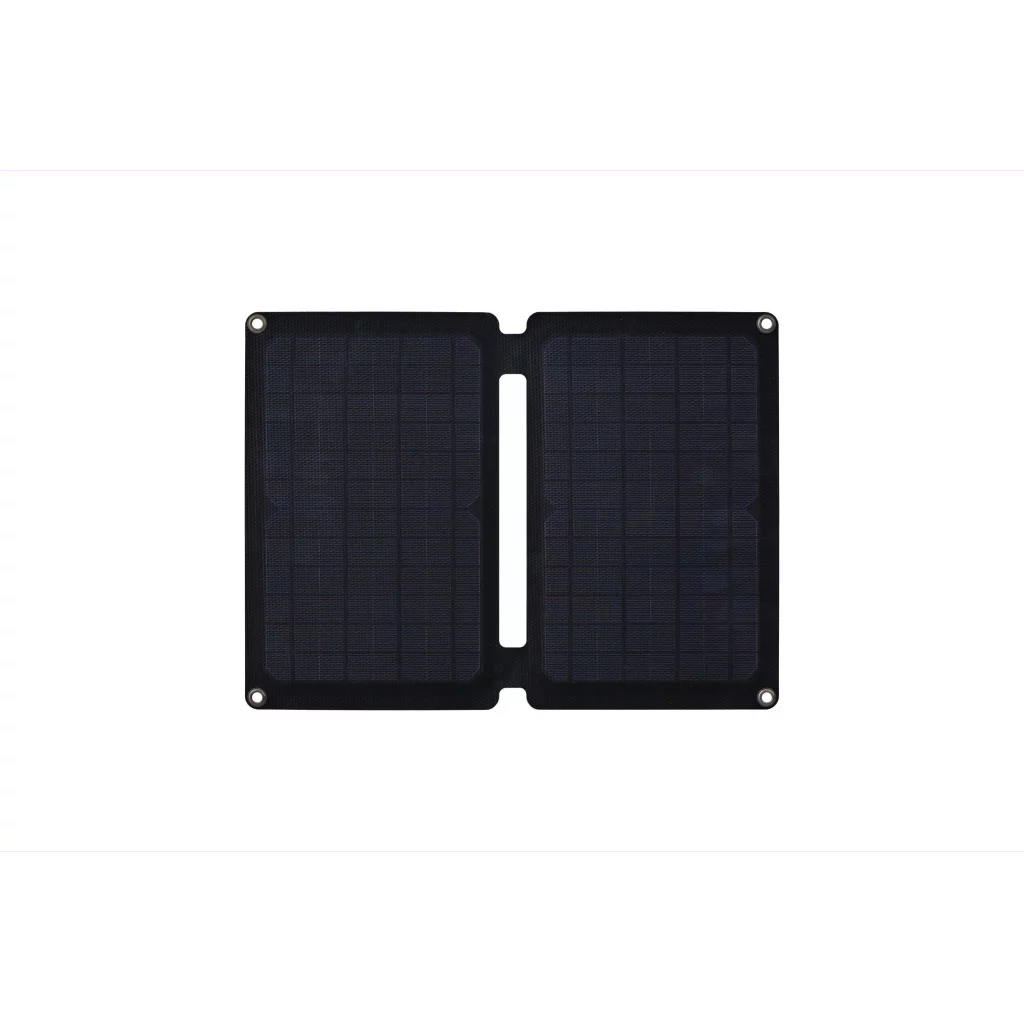 SKANBATT 'Alt i ett' Bærbart Solcellepanel 14W (2x7W)