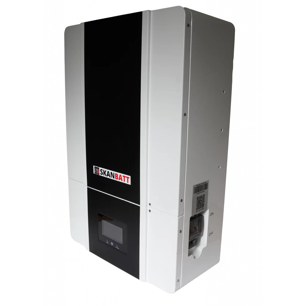 SKANBATT PowerWall LiFePO4 51,2V 120Ah - 6,144kWt - WIFI - HEAT