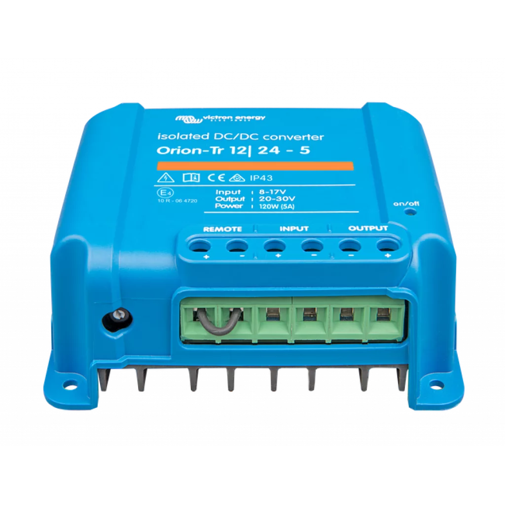 VICTRON Orion TR Omformer DC-DC 12>24V 5A (Galvanisk isolert)