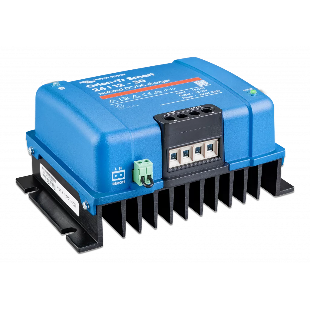 VICTRON Orion TR Smart DC-DC Lader 24>12V 30A (Galvanisk isolert)