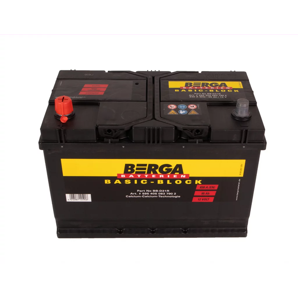 BERGA Basic Block 12V 95AH 830CCA (306/173/225mm)