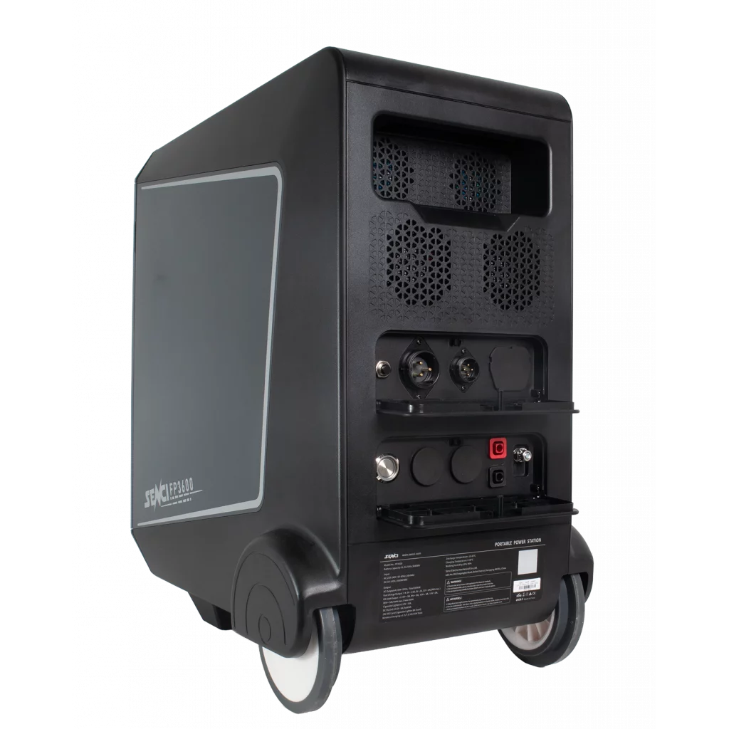 SENCI Lithium LPS 3840Wh Power Station med 3600W (7200W) sinus inverter