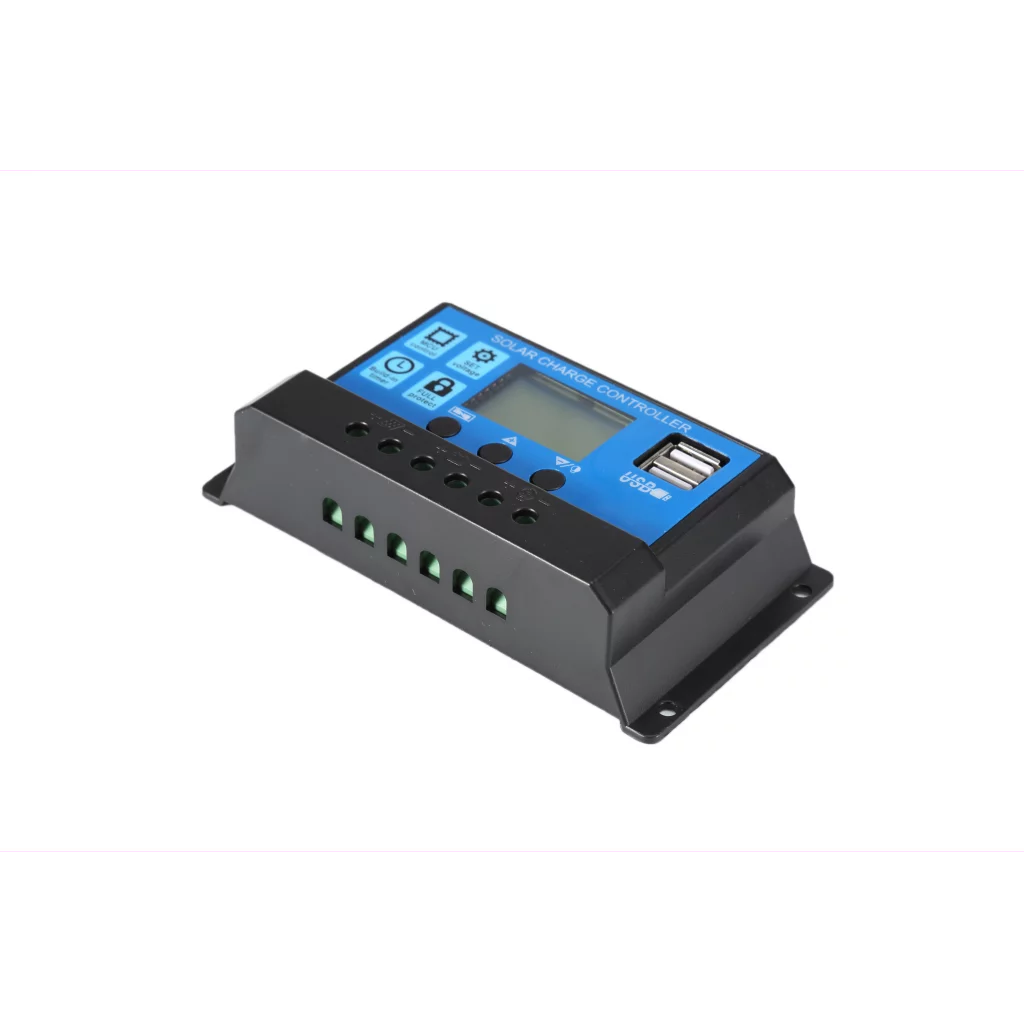 Solcelleregulator 12/24V 20A PWM