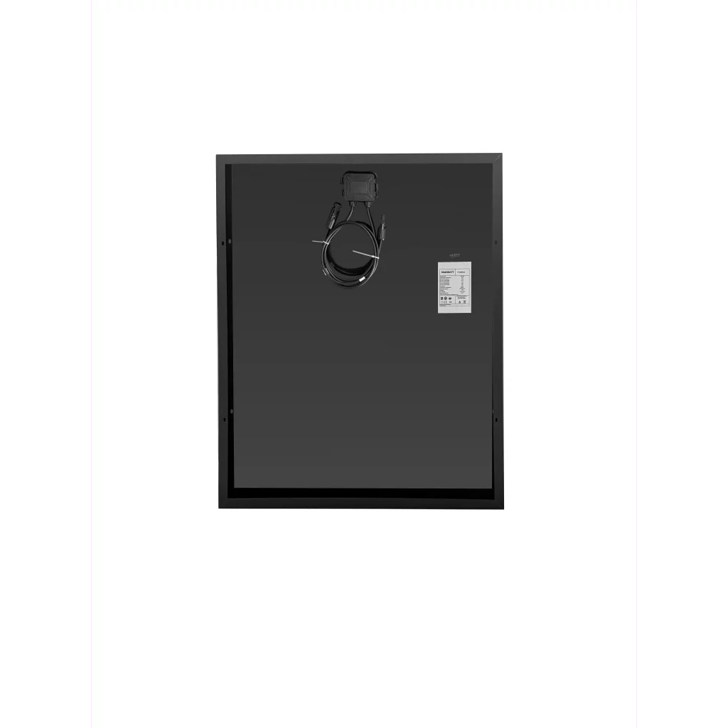 SKANBATT Solcellepanel 140W - TOPCON - All Black -  885x765x30mm