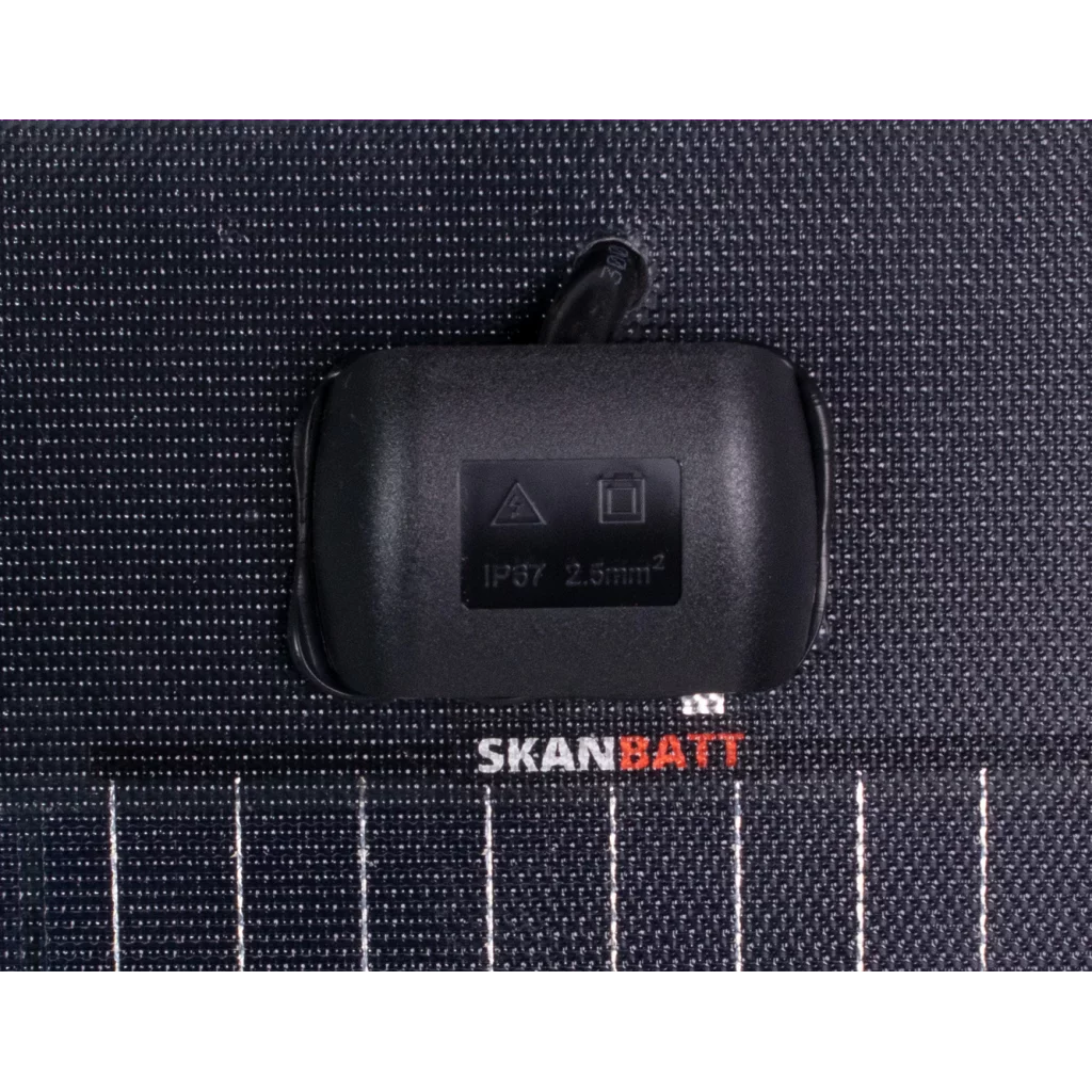 SKANBATT Fleksibelt Solcellepanel 130W - ETFE - 1040x680x3mm