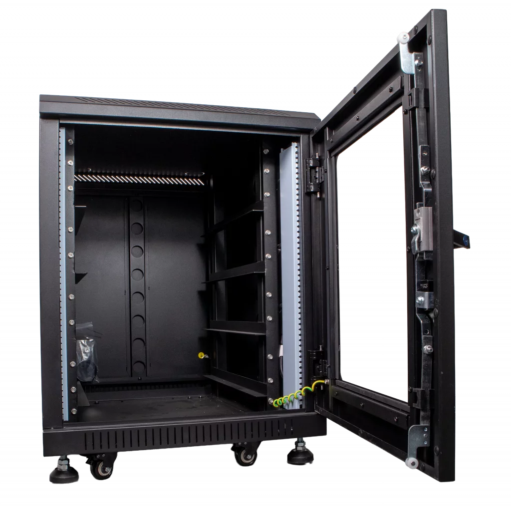 SKANBATT Kabinett/batteriskap for 4 stk Skanbatt Lithium 3U Rack