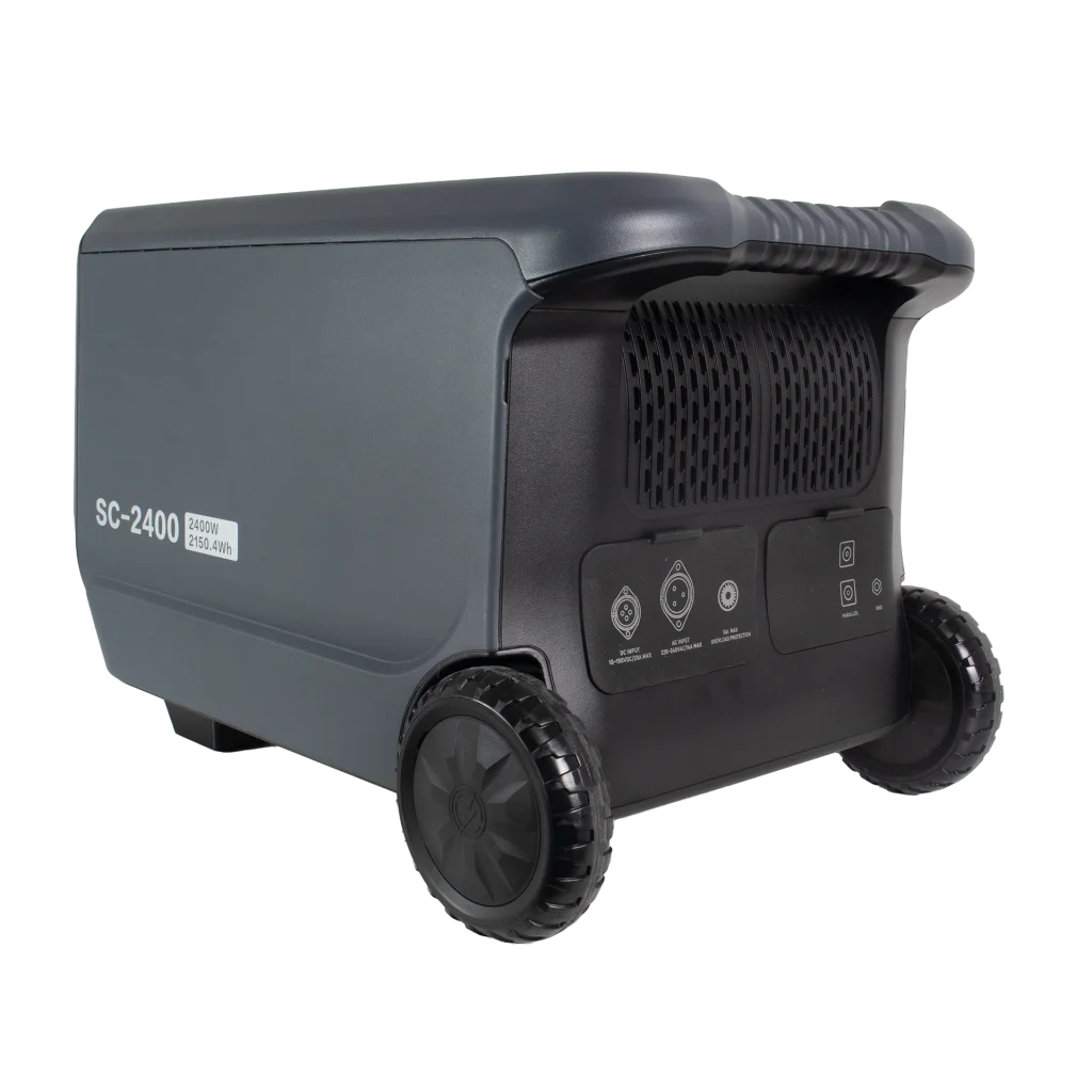 SENCI Lithium LPS 2150Wh Power Station med 2400W (4800W) sinus inverter
