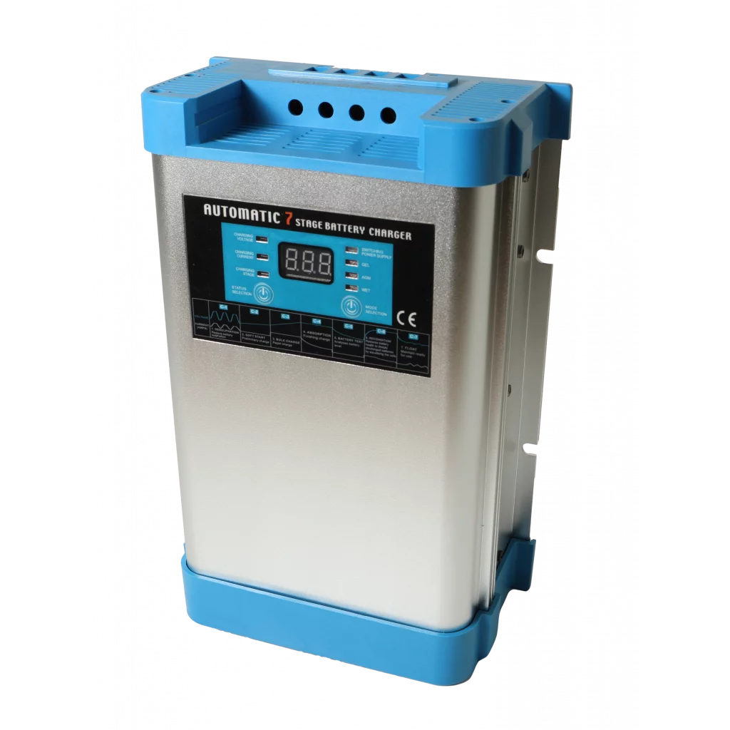 SMART BATTERY CHARGER 7-stegs Elektronisk Batterilader 12V 40A - 2 Kanaler (VEIL Kr. 2295.-)