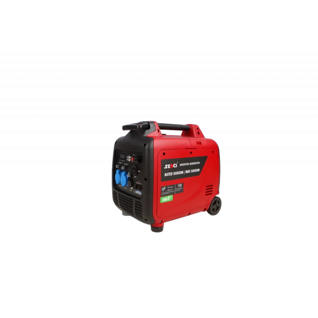 SENCI SC3550i Inverter Aggregat - Bensin - Max 3200W - Elektrisk start