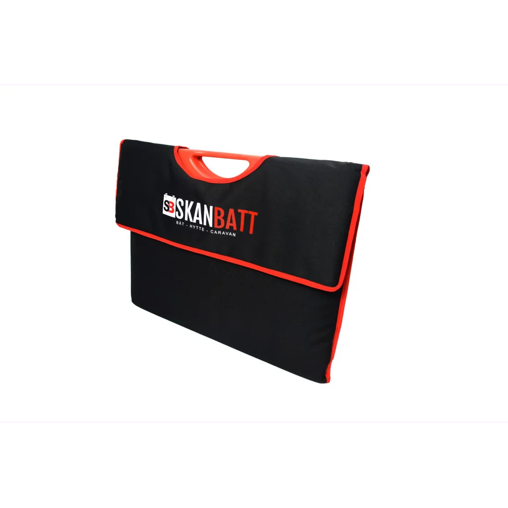 SKANBATT Sammenleggbart Solcellepanel 60W m/USB