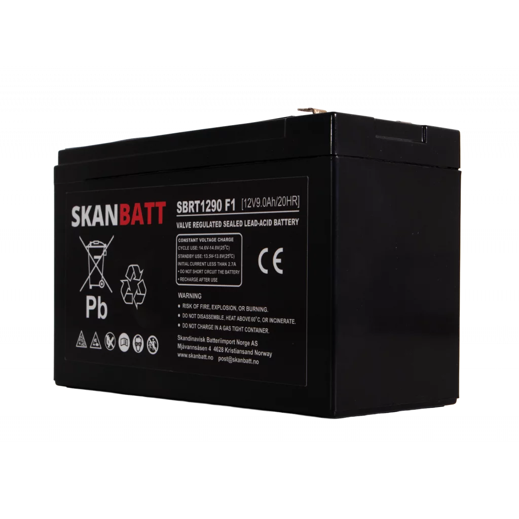 RITAR AGM Batteri 12V 9AH (151x65x94mm) F1