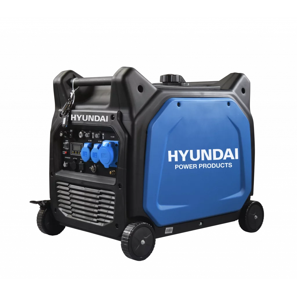 HYUNDAI HY6500SEi Inverter Aggregat 6500W - Elektrisk Start - Fjernkontroll - ATS