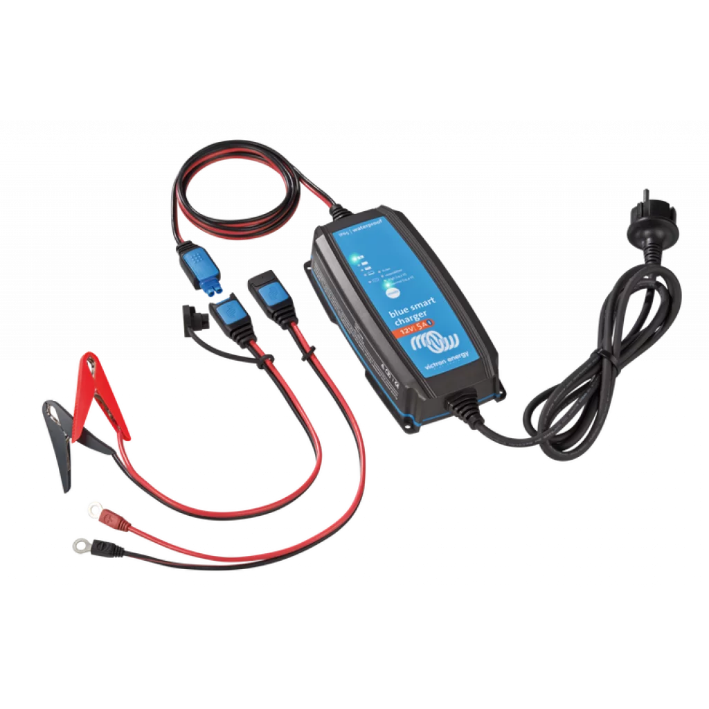 VICTRON Blue Smart IP65 Batterilader 12V 5A m/Bluetooth