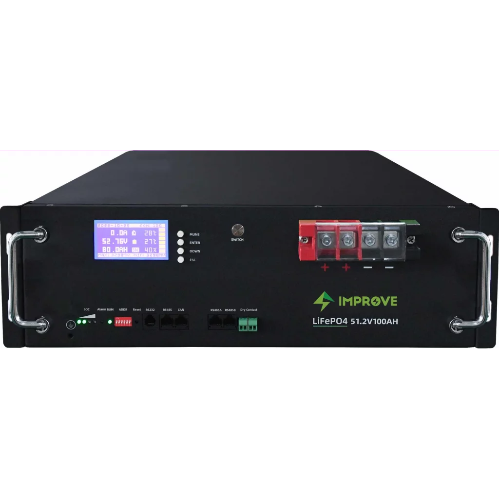 IMPROVE Lithium Rackbatteri 51,2V 100Ah - 5,12kWh
