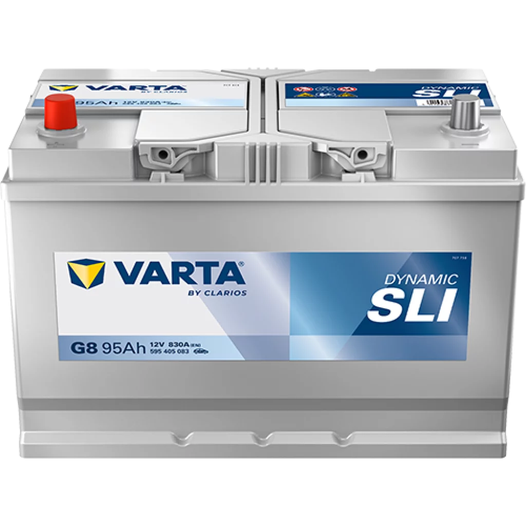 VARTA Startbatteri Dynamic SLI 12V 95AH 830CCA (306x173x200/225mm) +venstre G8