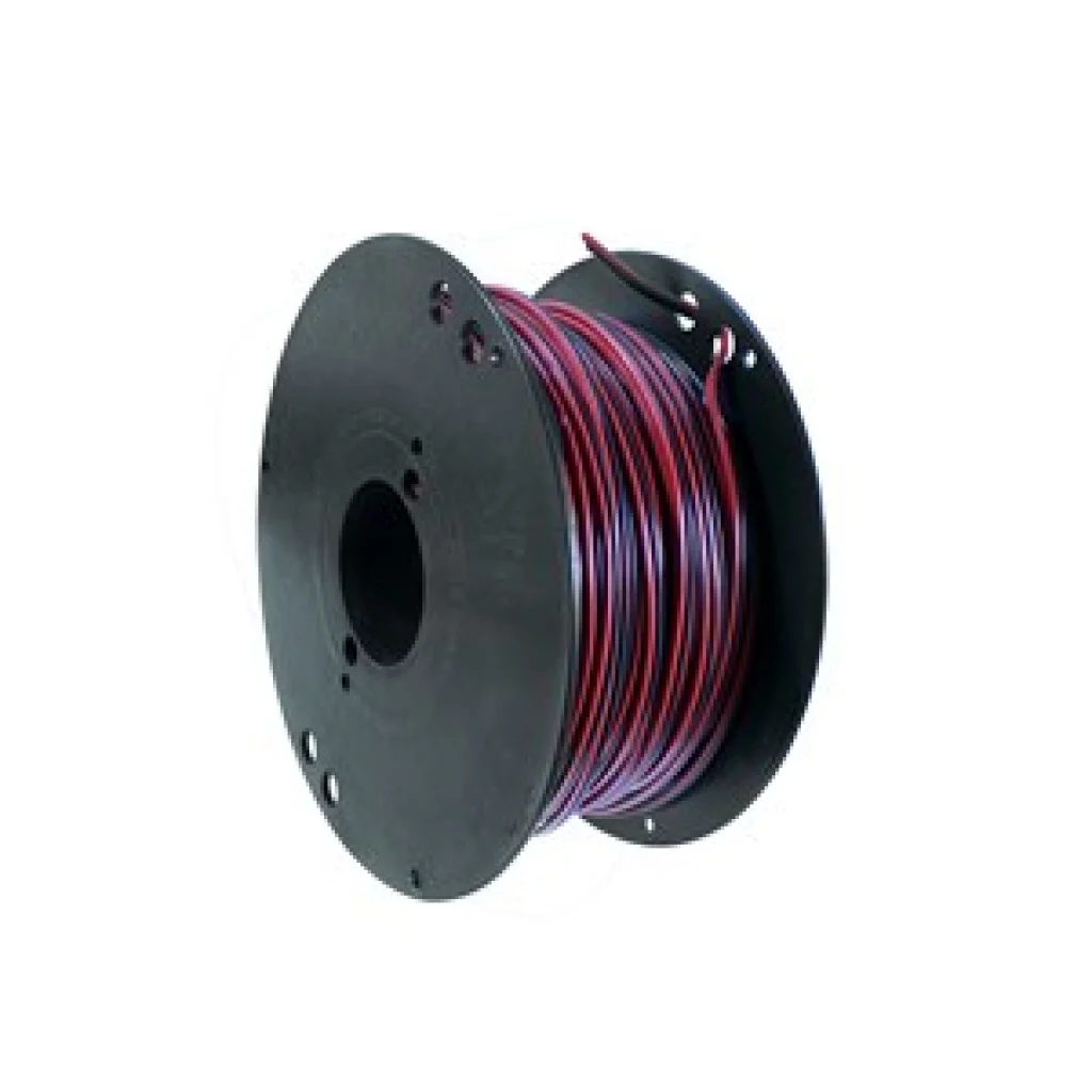 Batterikabel fortinnet 2x6mm2 rød/sort - 4m rull