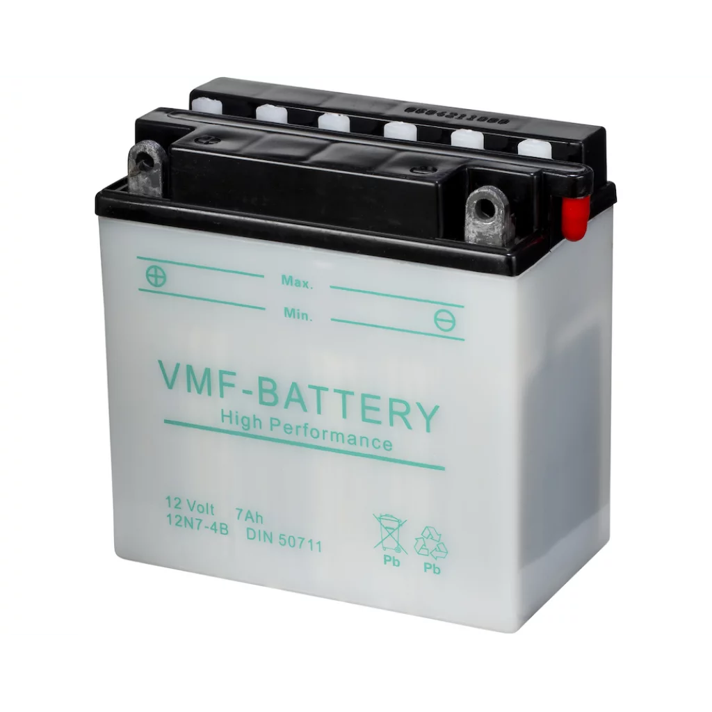 VMF MC Batteri 12V 8AH 117CCA (137x76x134) +venstre | 12N7-4B