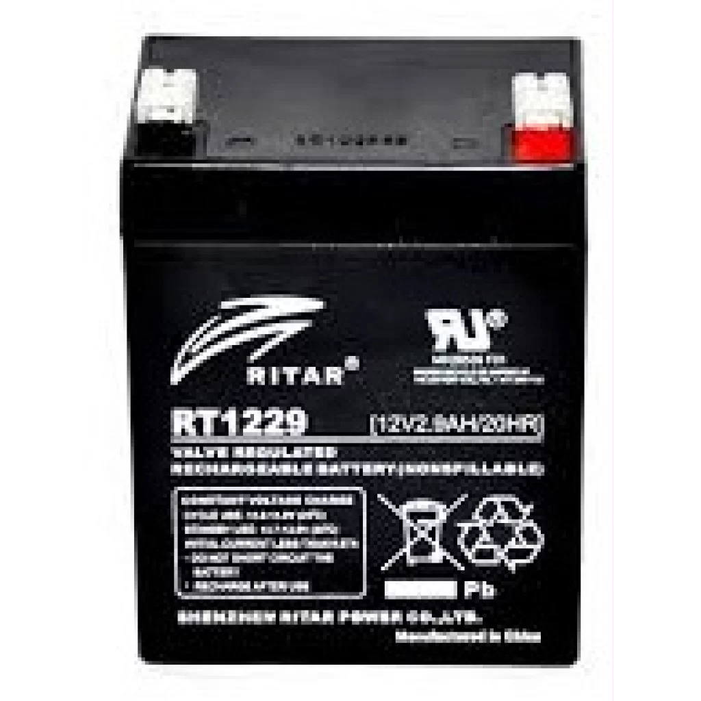 RITAR AGM Batteri 12V 2,9AH (79x56x106mm) F1