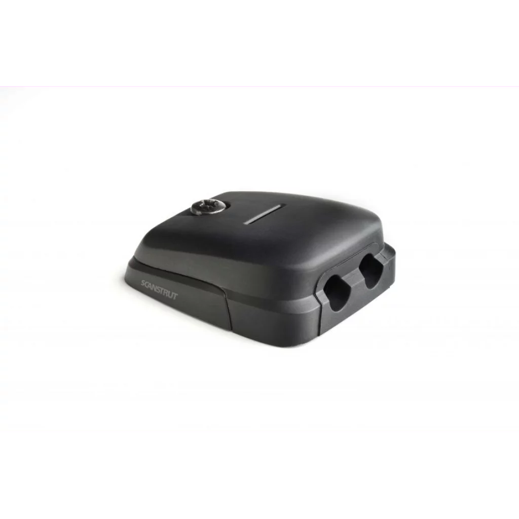 Scanstrut DS-HD6 SORT dobbel kabelgjennomføring