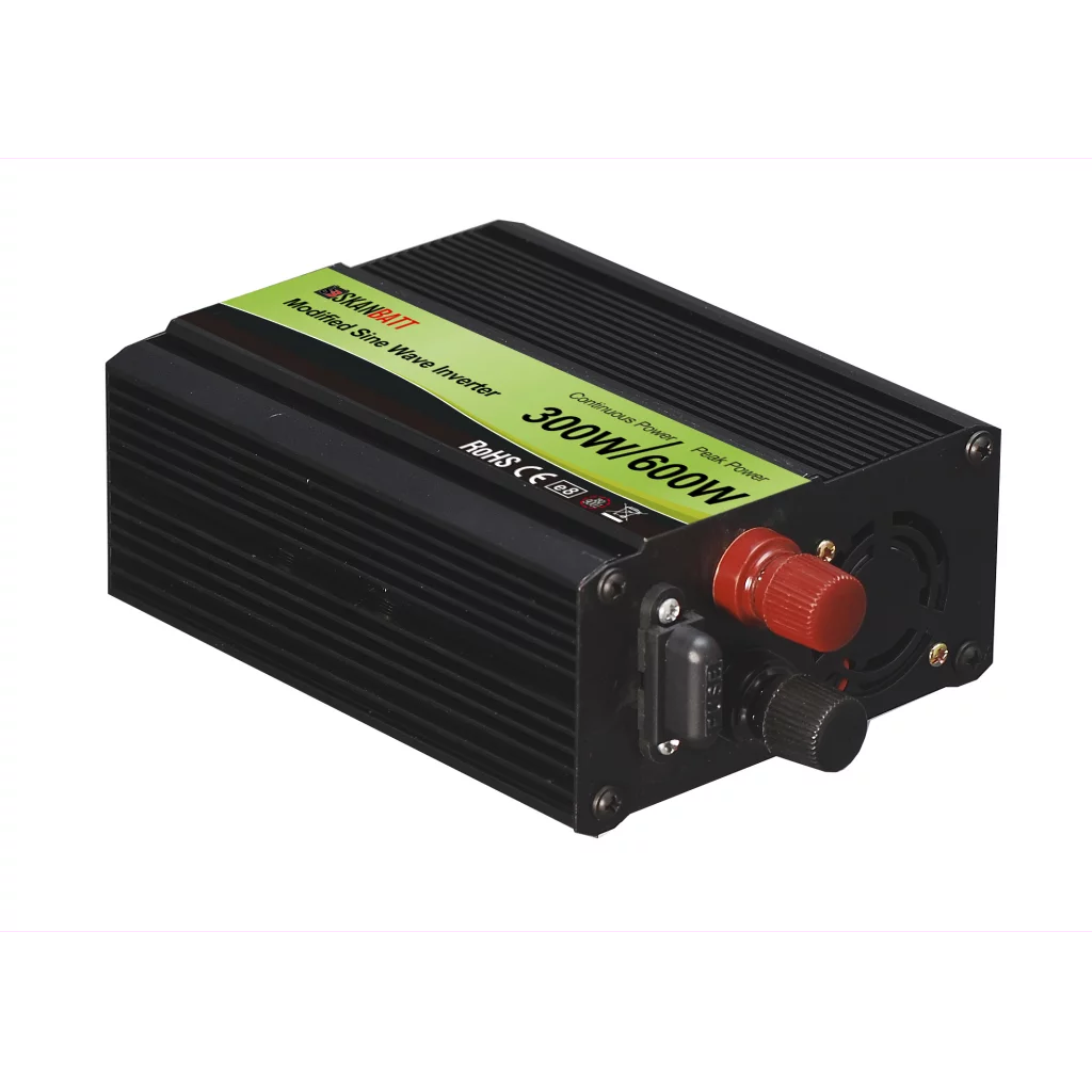 SKANBATT Inverter Modifisert Sinus 12V 300W