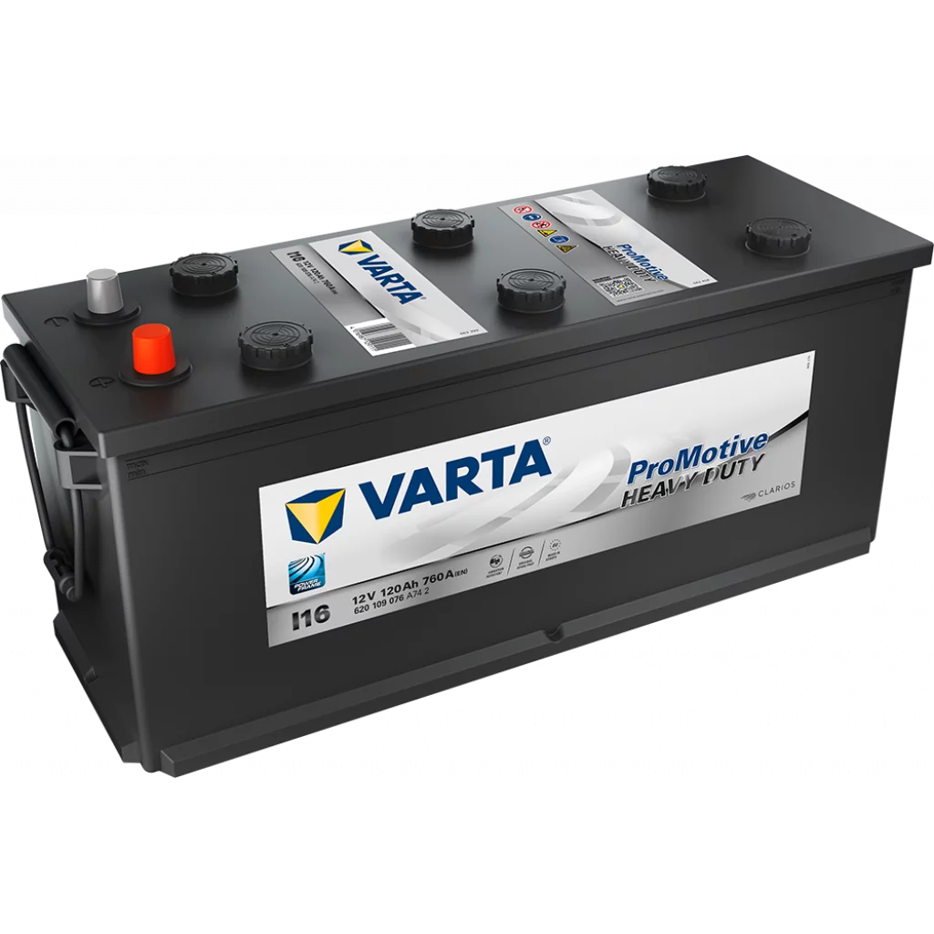 VARTA Promotive Black Batteri 12V 120AH 760CCA (510x175x210/235mm) +høyre I16