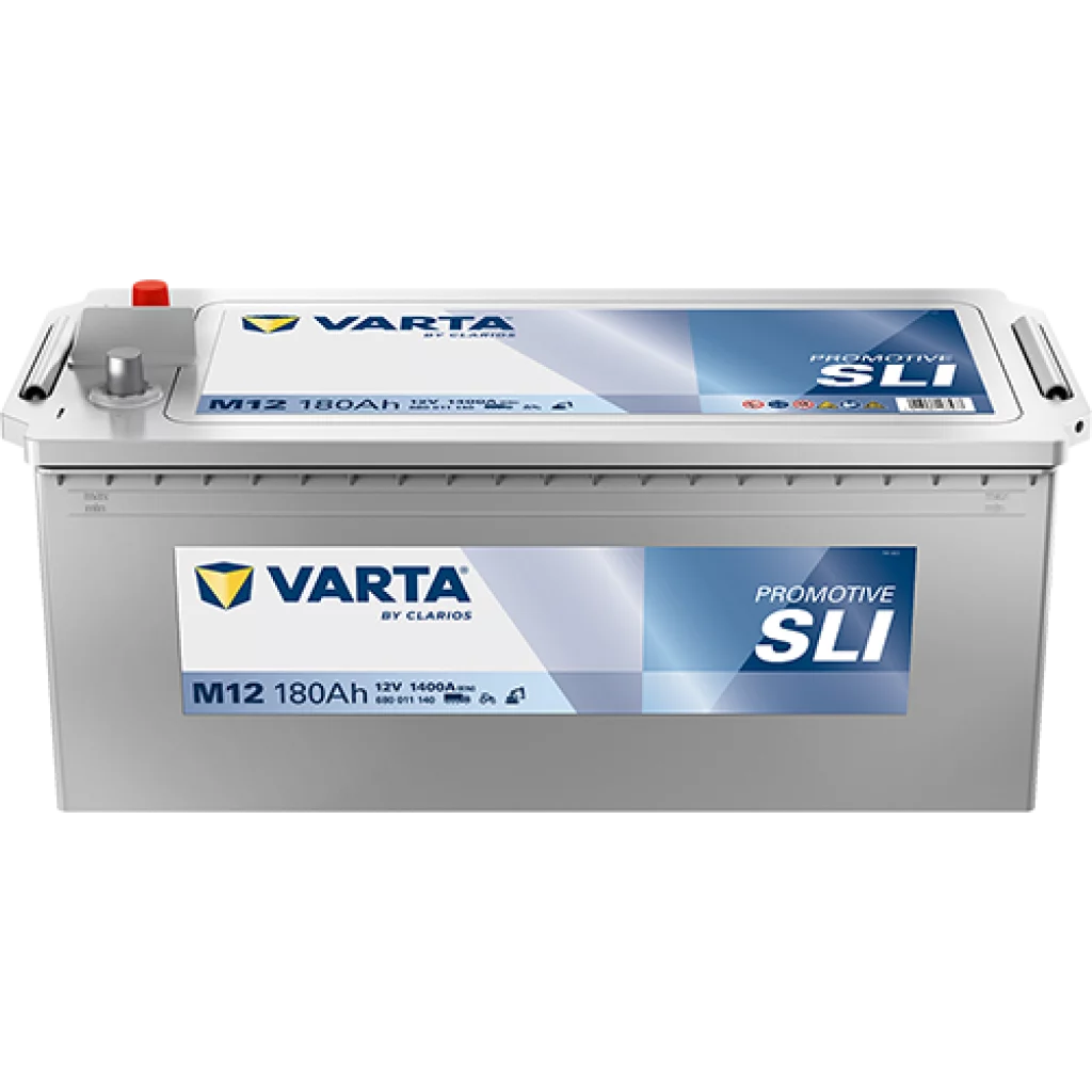 VARTA Promotive SLI Batteri 12V 180Ah 1400CCA (513x223x223mm) +venstre M12