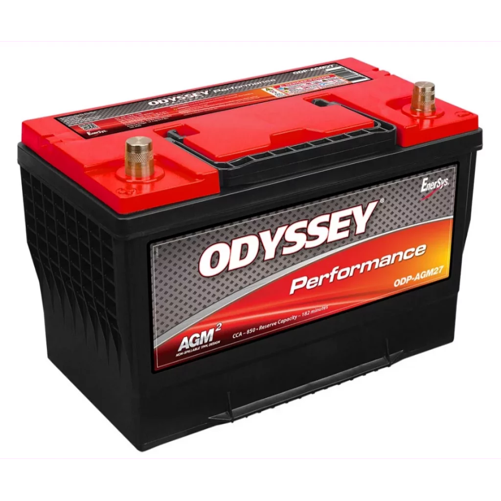 ODYSSEY ODP-AGM27 AGM Batteri 12V 85AH 850CCA (316x172x225mm) +venstre