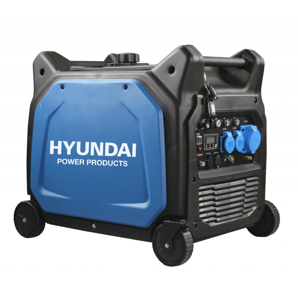 HYUNDAI HY6500SEi Inverter Aggregat 6500W - Elektrisk Start - Fjernkontroll - ATS