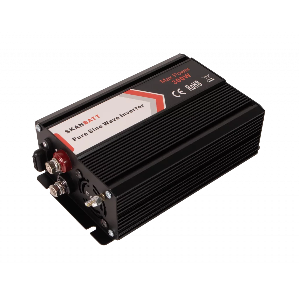 SKANBATT Inverter 24V 300W (600W) Ren Sinus