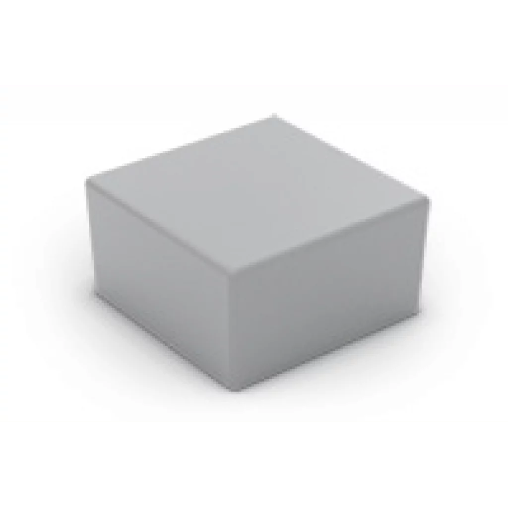 Plastlokk Utvendig 50x50 Grå