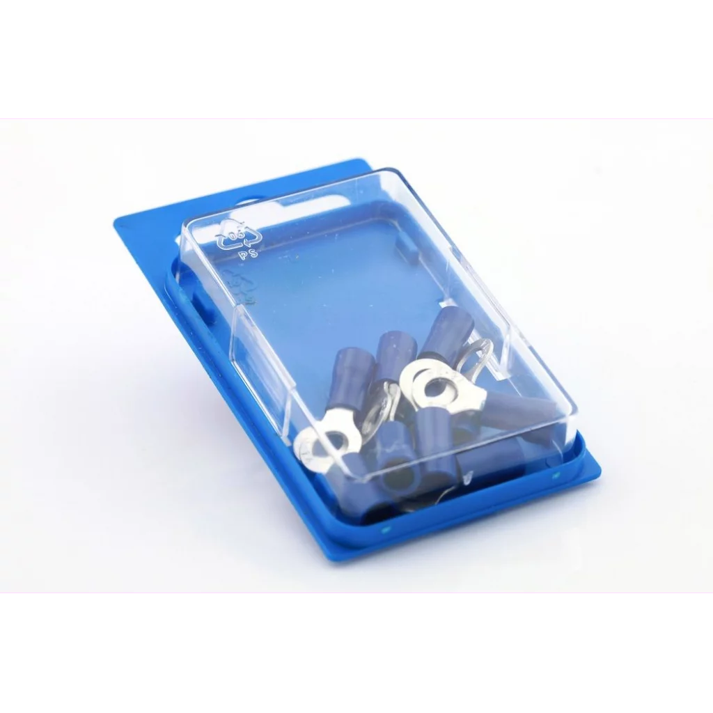 Kabelsko 655BLU - 10stk Blister blå