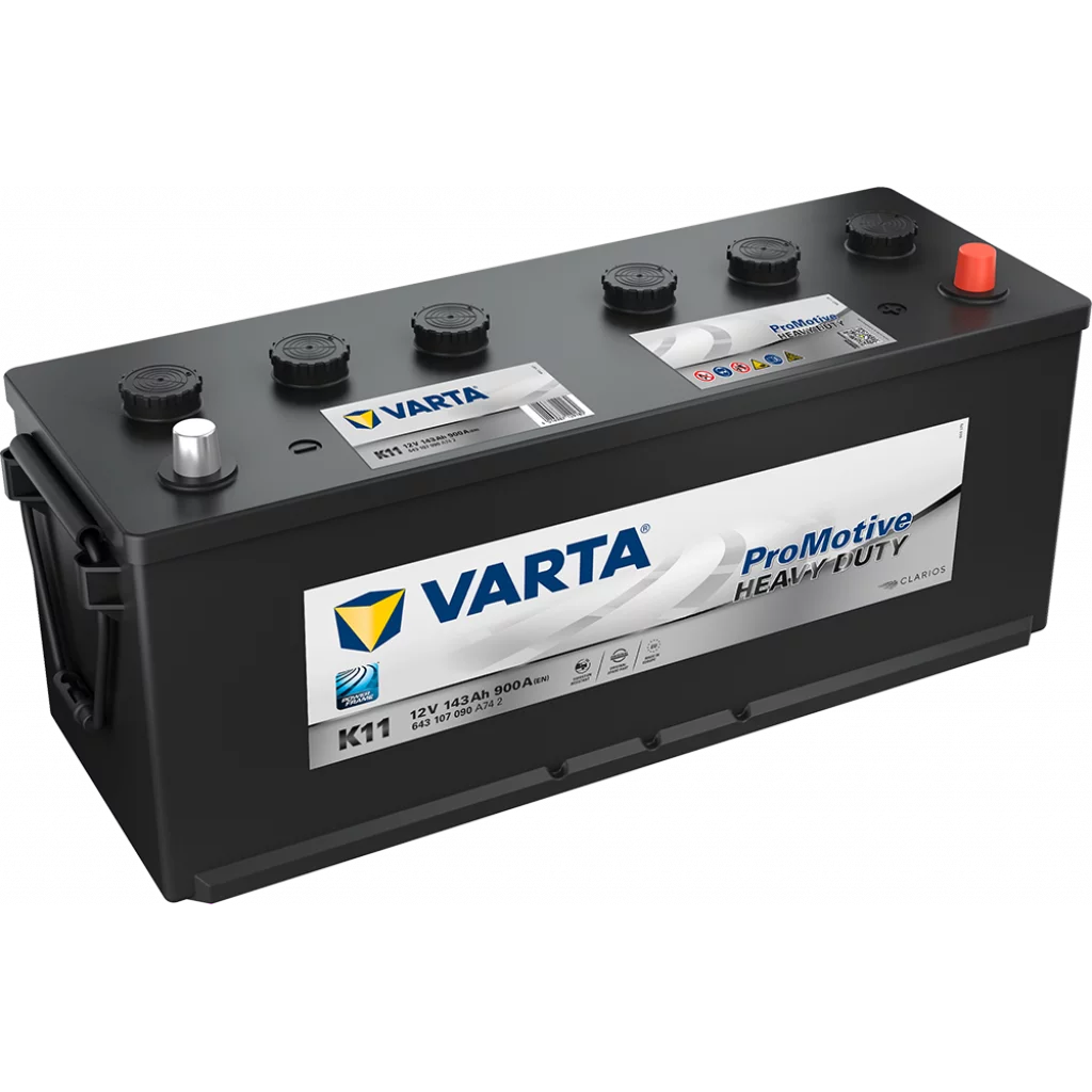 VARTA Promotive Black Batteri 12V 143AH 900CCA (508x174x190/205mm) +høyre K11