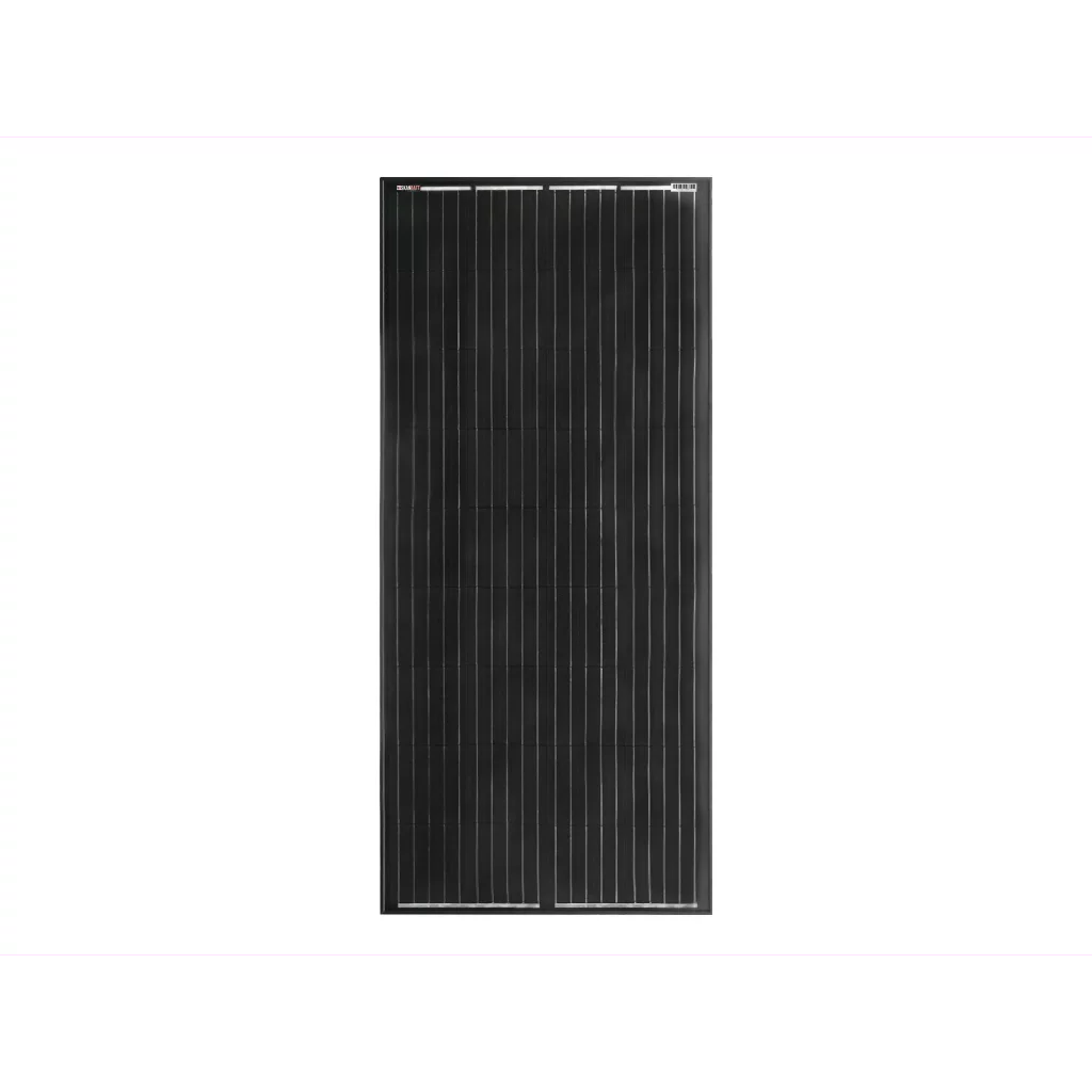 SKANBATT Solcellepanel 200W - All Black - Mono - PERC - 1500x680x35mm