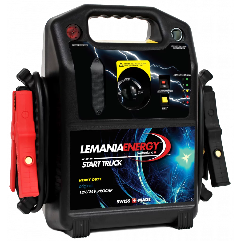 LEMANIA PROCAP Startbooster Proff 12/24V 4400A
