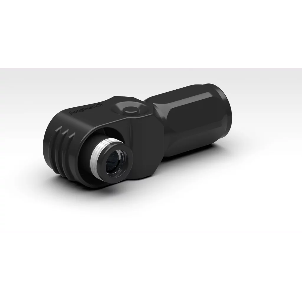 Amphenol kobling 5,7mm negativ (sort)