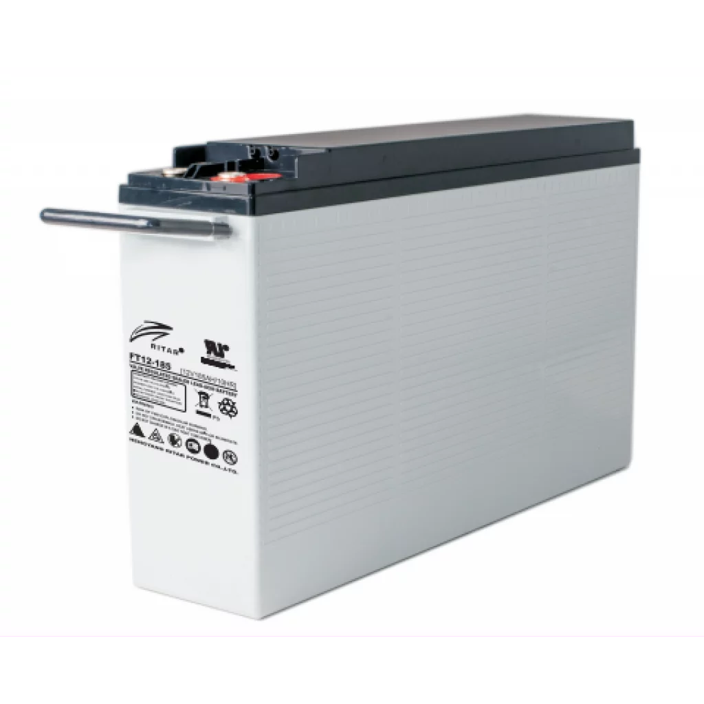 RITAR AGM Batteri 12V 185AH - Frontterminaler
