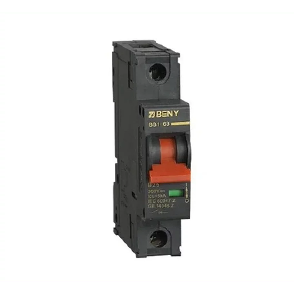 DC automatsikringer for DIN montasje, 1P 300V 16A