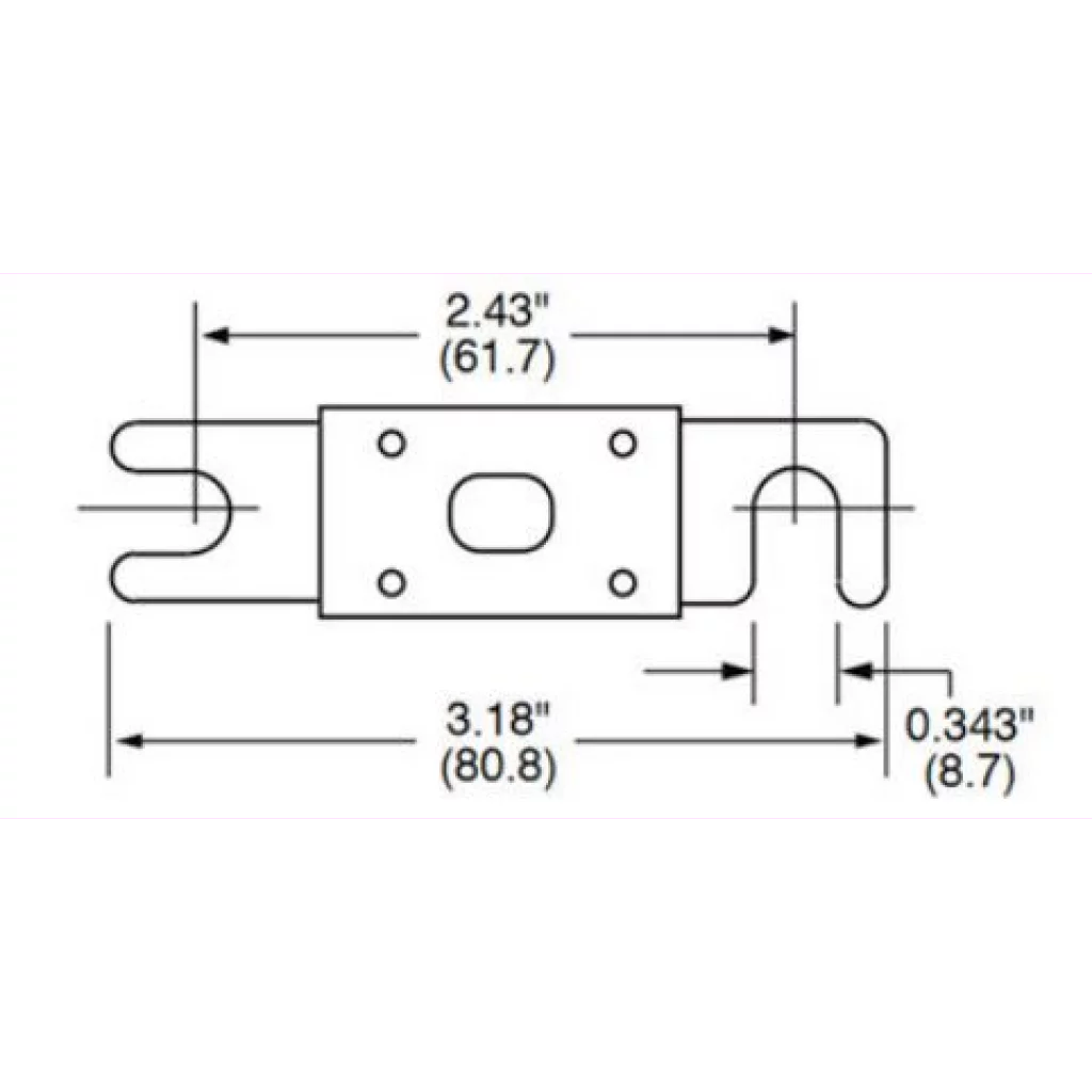 VICTRON CNN Sikring 325A/80V for Lynx shunt
