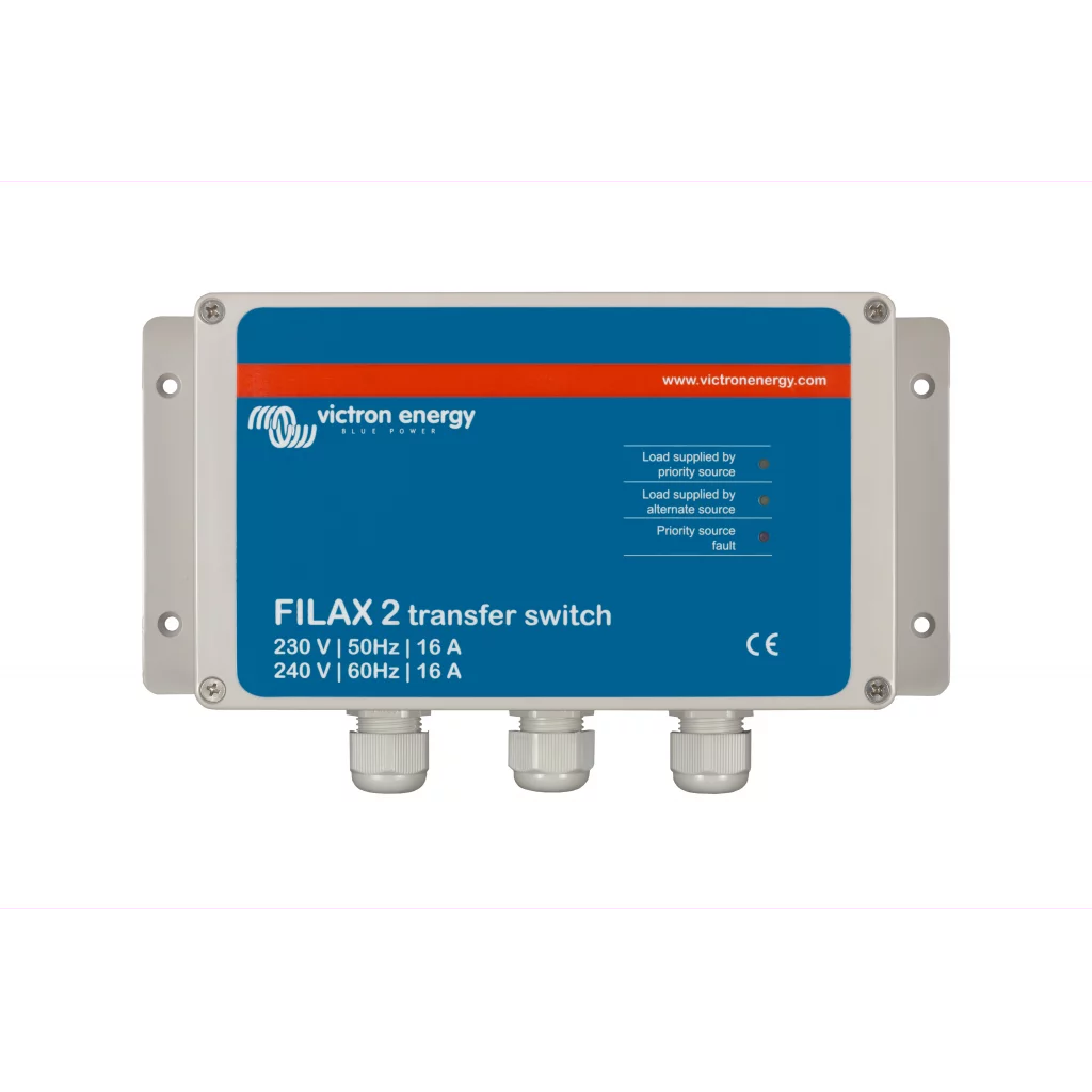VICTRON Filax 2 Transfer Switch CE 230V/50Hz-240V/60Hz - 16A