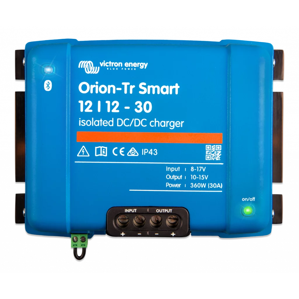 VICTRON Orion TR Smart DC-DC Lader 12>12V 30A (Galvanisk isolert)