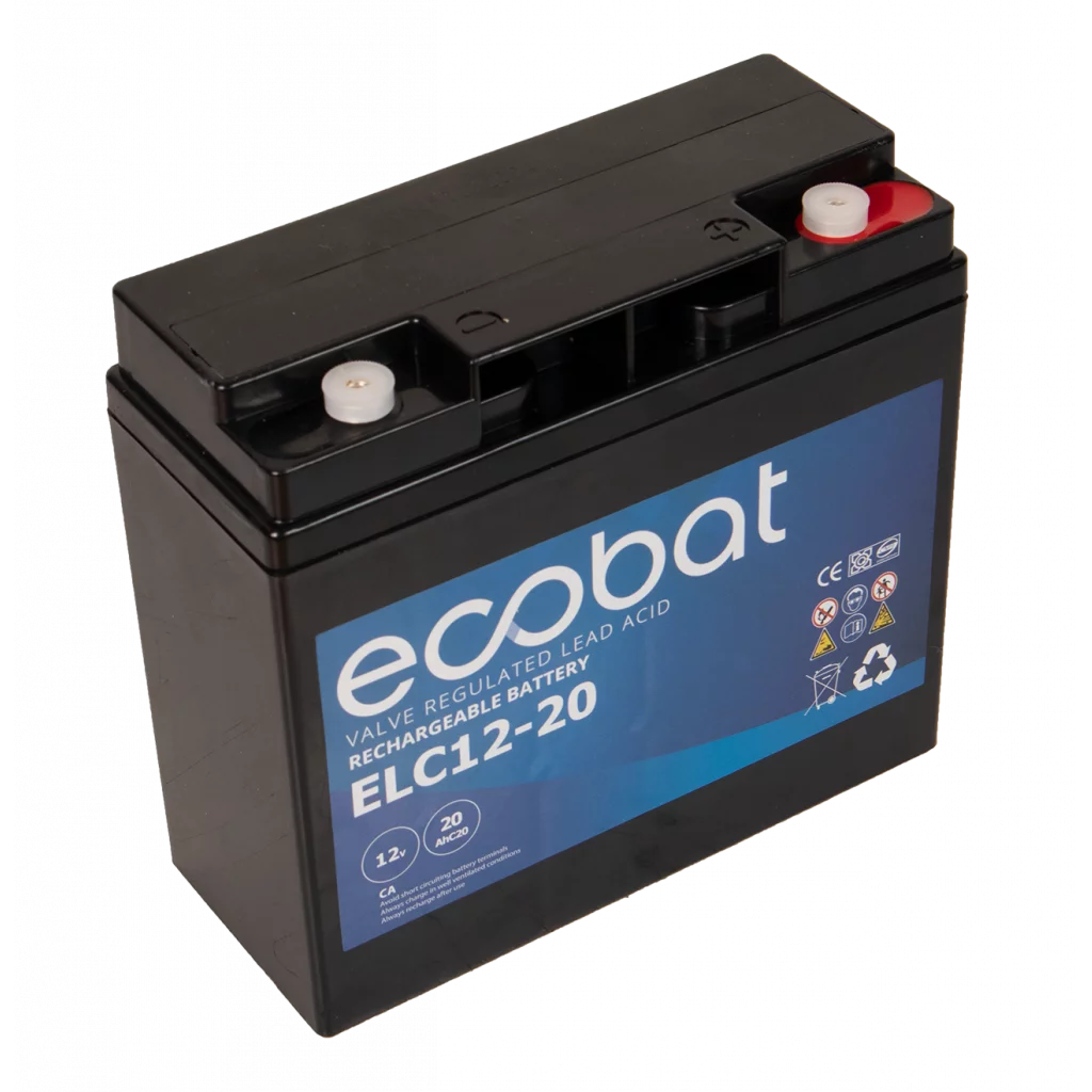 ECOBAT ELC12-20 AGM Batteri 12V 20AH (RT12180)