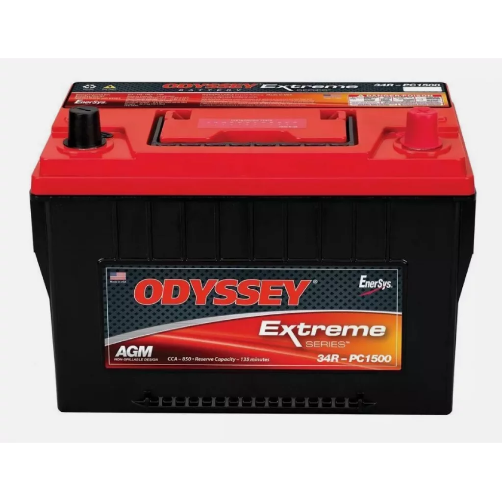 ODYSSEY 34R-PC1500 AGM Batteri 12V 68AH 850CCA (276x172x202mm) +høyre