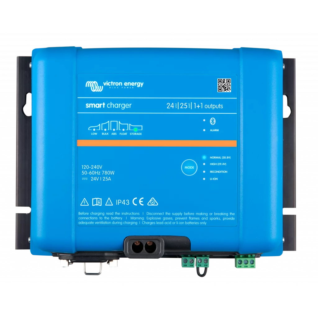 VICTRON Phoenix Smart IP43 Batterilader 24V 25A 1+1 kanaler